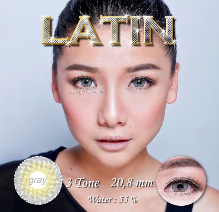 BEST SELLER ORIGINAL Softlens Latin 3 Tones Best Gray (Abu-abu) - BOMaGWlf