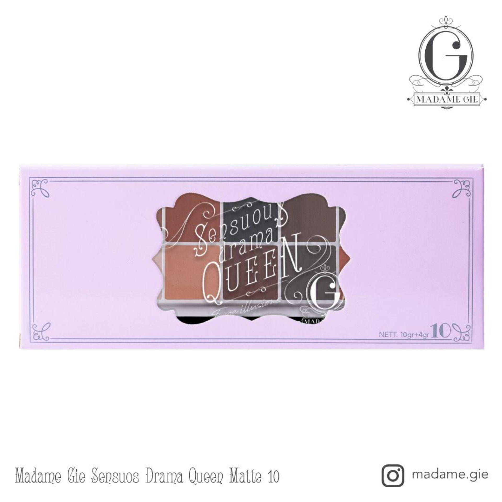 Madame Gie Eye Illusions Sensuous Drama Queen Eyeshadow By Gisella Anastasia - No 10
