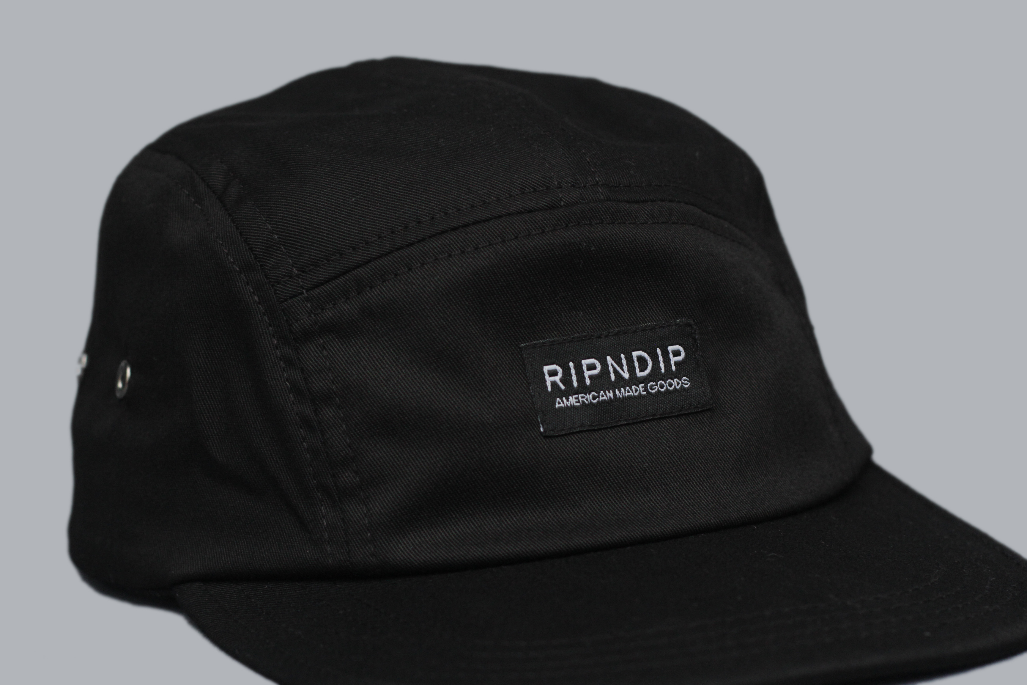 Topi RipNdip Logo Font 5 Panel Cap 