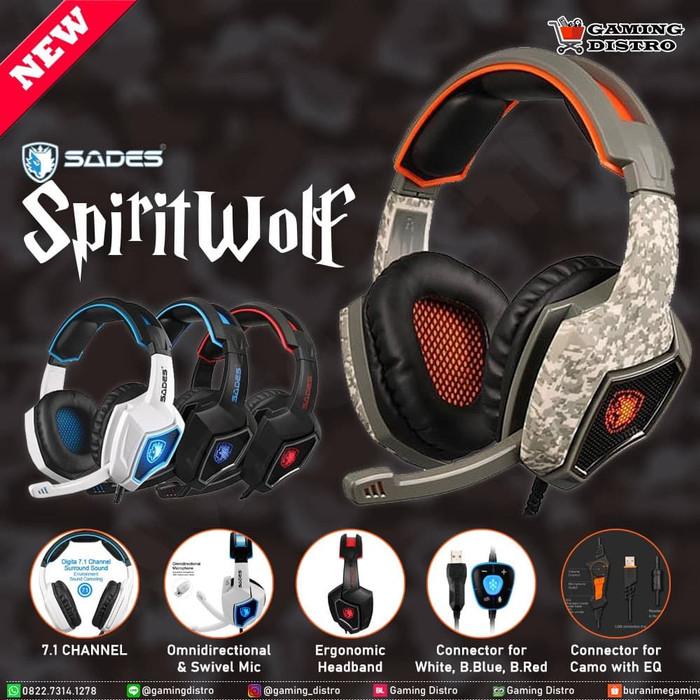 headset sades murah