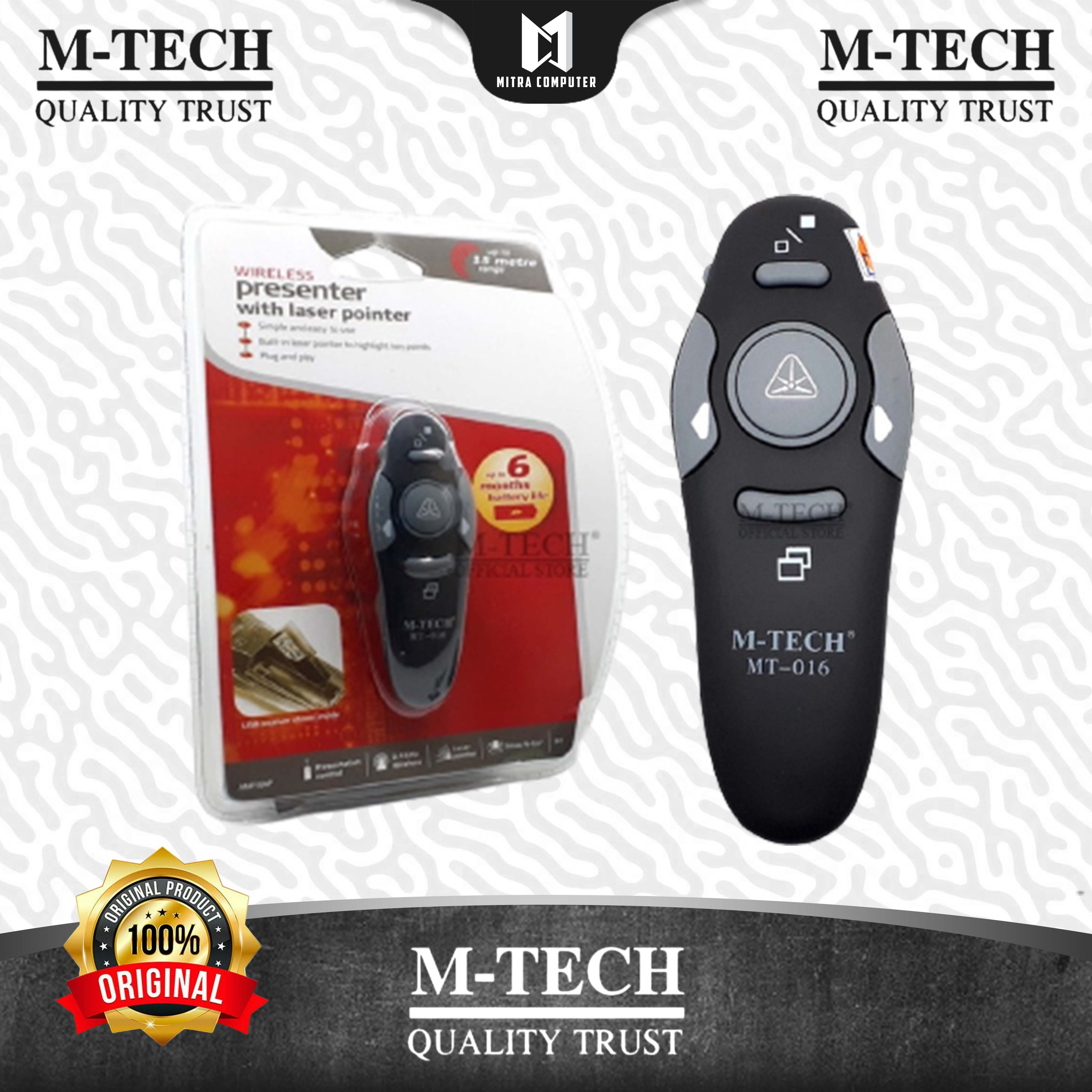 MTech Original Laser Pointer Wireless Presenter MT016 Lazada Indonesia
