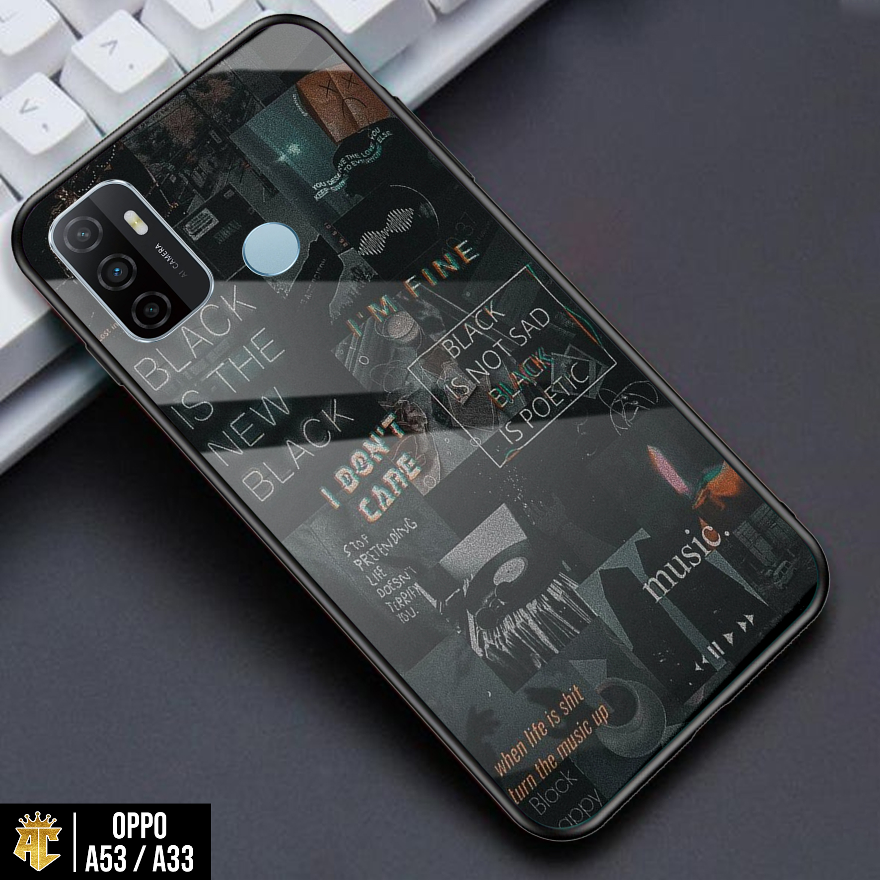 model casing hp oppo a53