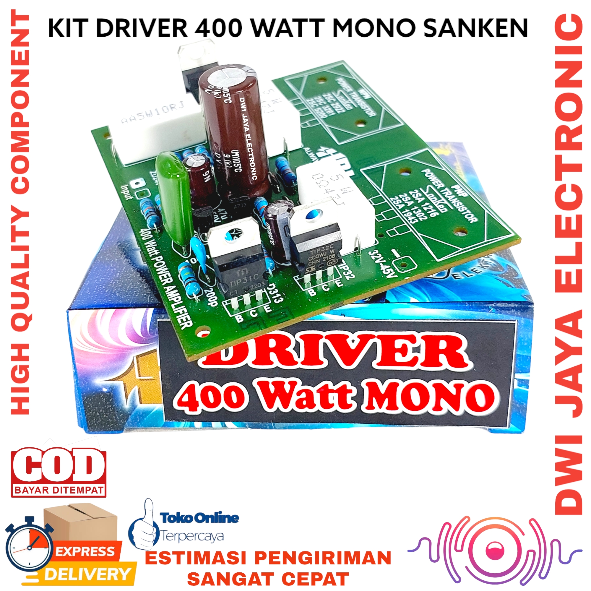 Driver 400 Watt Mono Sanken | Lazada Indonesia