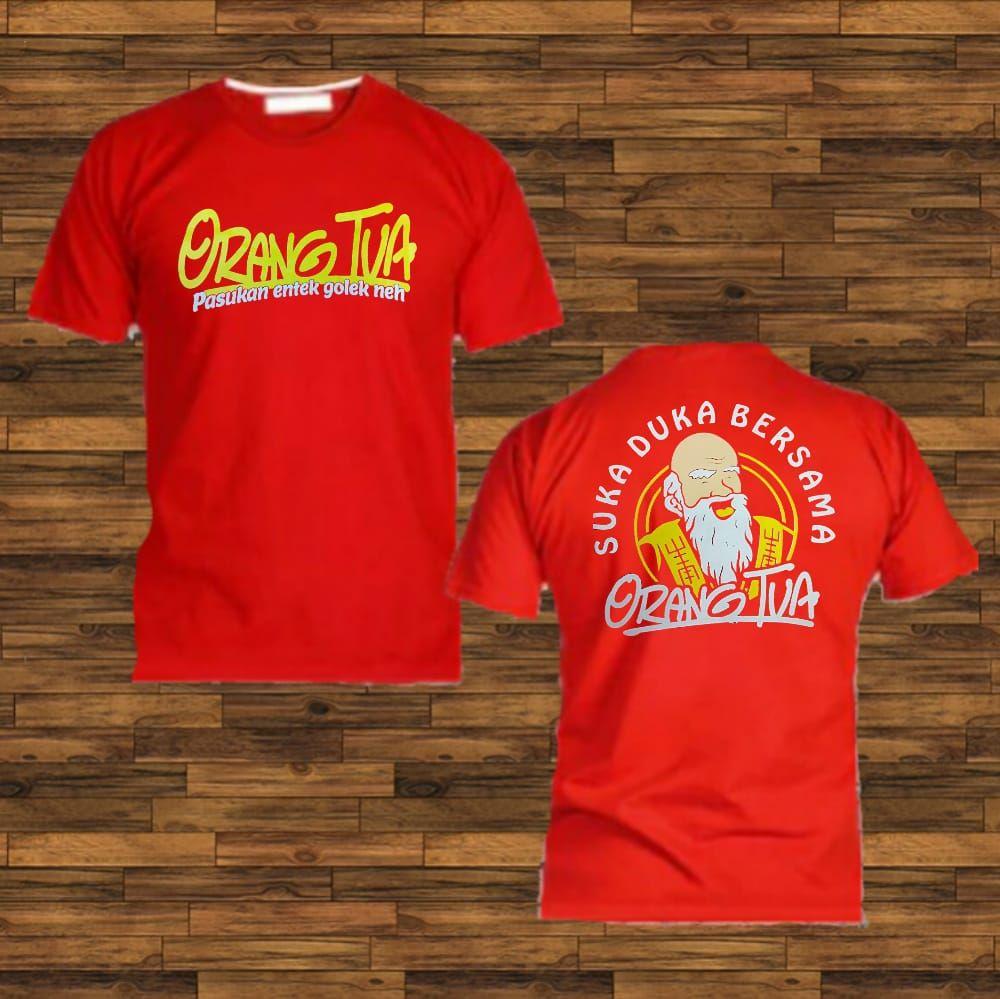 Key&Kay Promo T-Shirt Kaos PriaKaos DistroKaos KekinianKaos TrendyKaos OblongKaos SablonKaos BagusKaos Orang TuaKaos Orang Tua Tutup Botol Merah Pendek Lengan Full Catoon