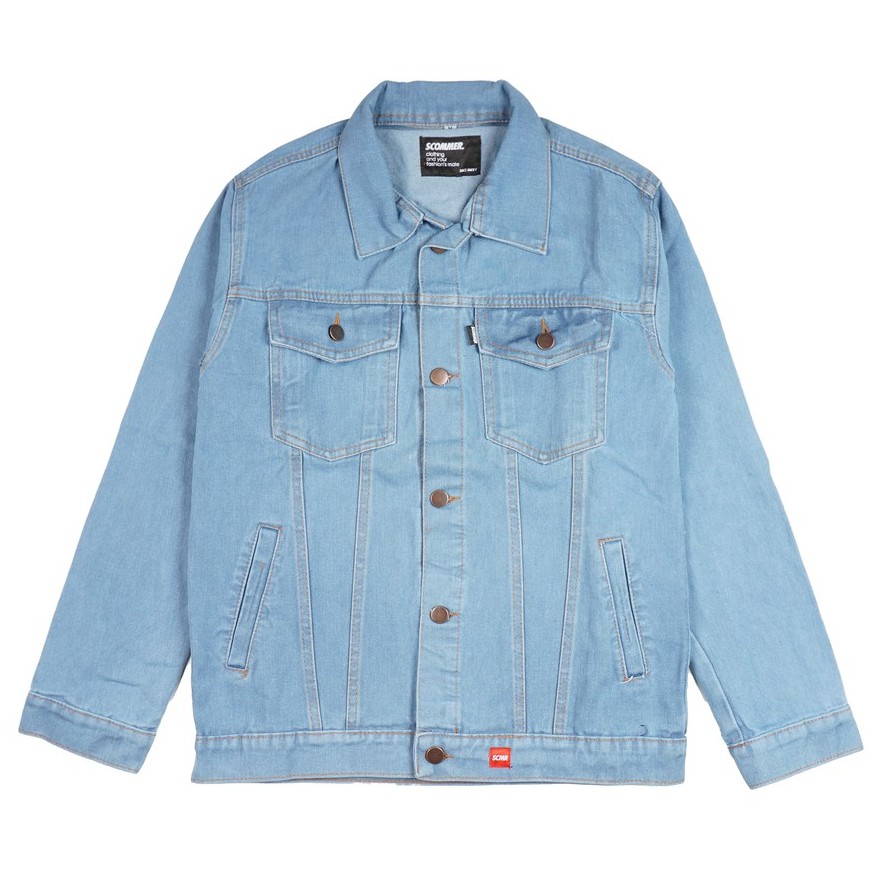 blue denim jacket men