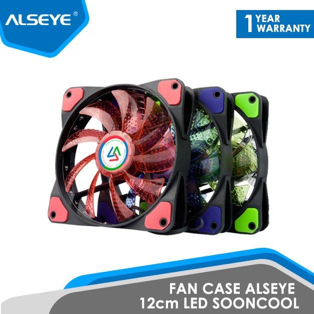 Alseye Fan Case 12CM LED Sooncool 