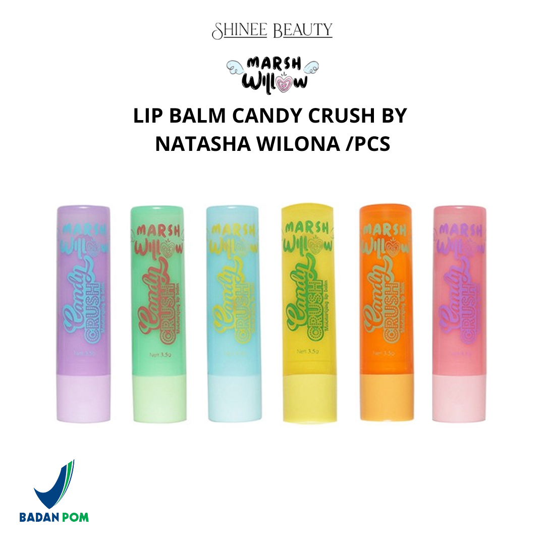 Marshwillow Lip Balm Candy Crush by Natasha Wilona Jual Satuan