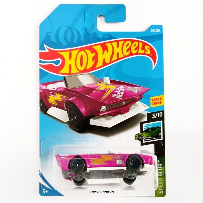 Hot Wheels Track Manga Pink Speed Blur 