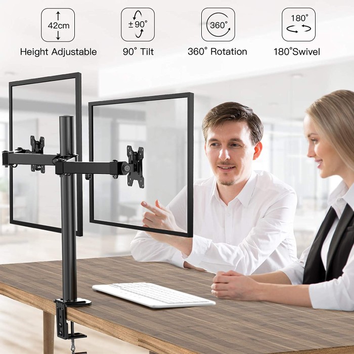 Jual Monitor Stand Mount Triple Terbaru 