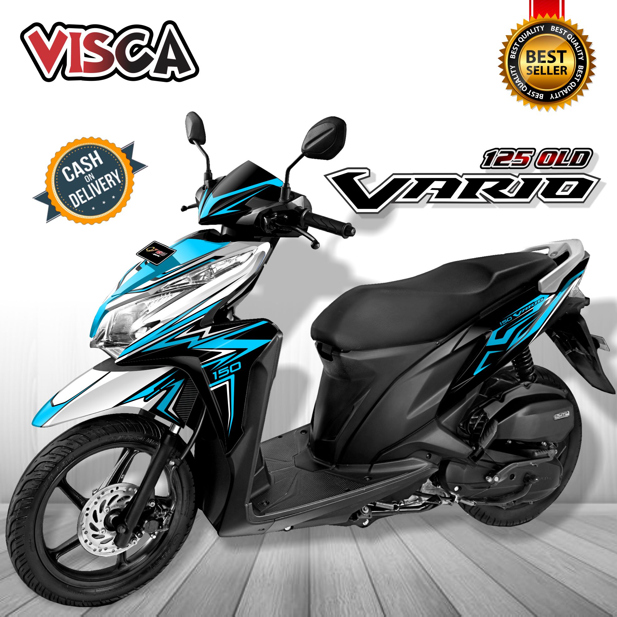 Decal Vario 125 Old Full Body Stiker Vario 125 Old Keren Full Body