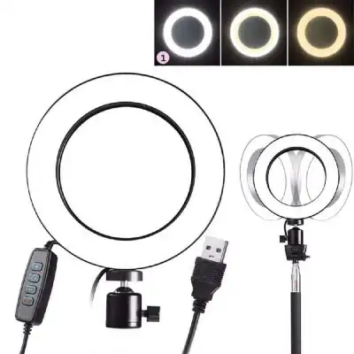 RingLight LED 26cm, 20cm, 33cm - Lampu RingLight Make up Vlog Ringlight