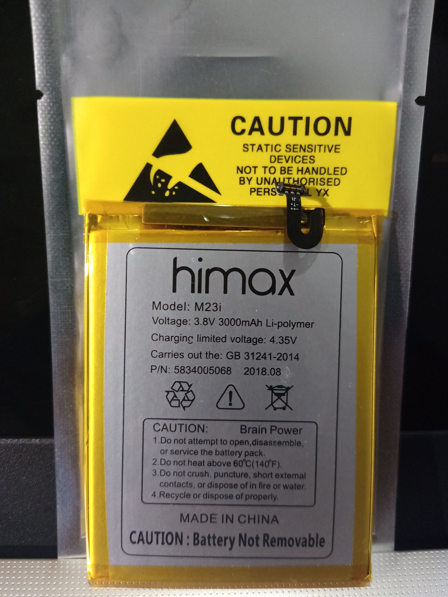 Batre Baterai Himax H3 Plus M23i Original Himax H3 M23i Original Lazada Indonesia