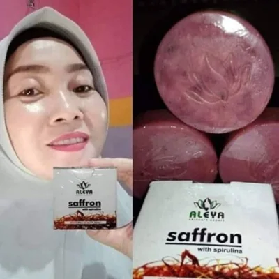 Sabun Saffron Original sabun Wajah Penghilang Flek Hitam dan Jerawat Sabun Safron Asli BPOM 20 gr