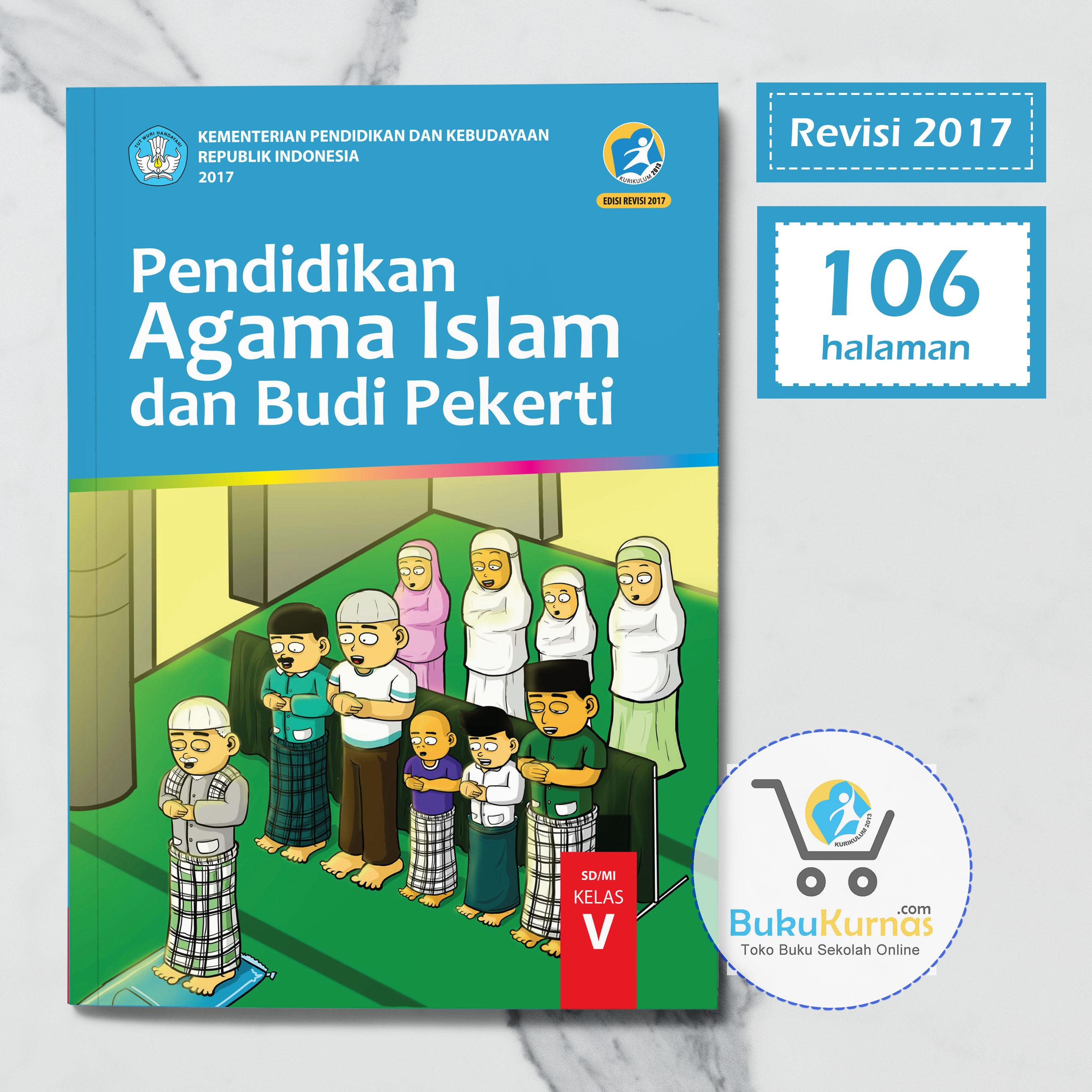 Buku Pendidikan Agama Islam SD MI Kelas 5 K13 Revisi 2017