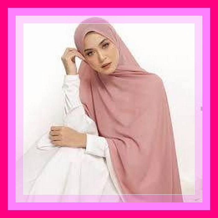 Kerudung Bergo Hijab Pasmina Crinkle warna terlengkap / jilbab Pashmina Crinkle warna terlengkap / Hijab Pasmina sabyan CERUTY COD