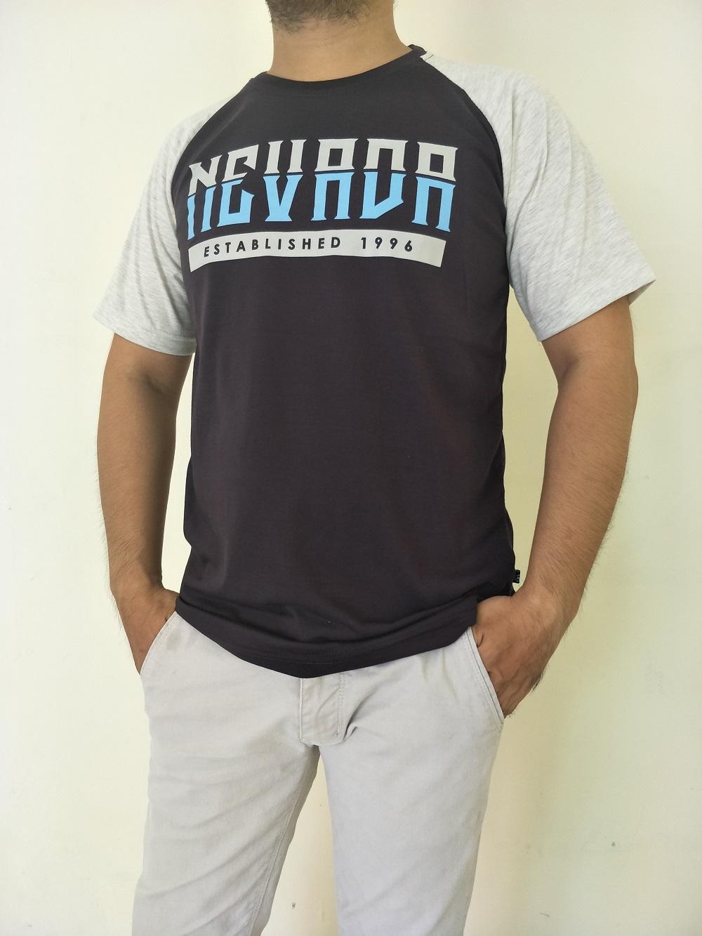 236 Kaos distro Nevada premium Quality TSHIRT PRIA / RAGLAN / KAOS PRIA / KAOS BRANDED ORIGINAL MATAHARI
