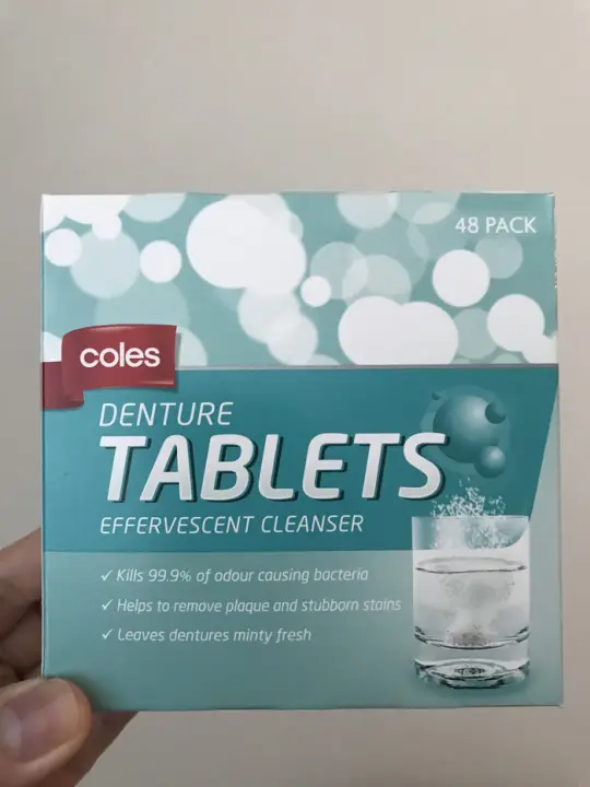 denture brush coles