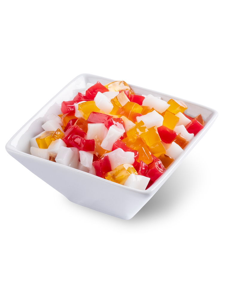 [1 Pail 3 kg] Rainbow Jelly / Topping Chatime Lazada Indonesia