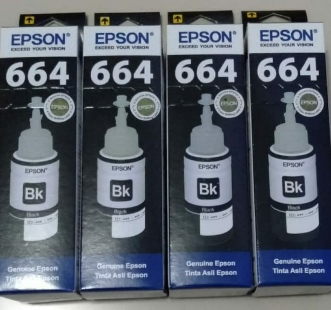 Tinta Epson 664 Black Original For L100 
