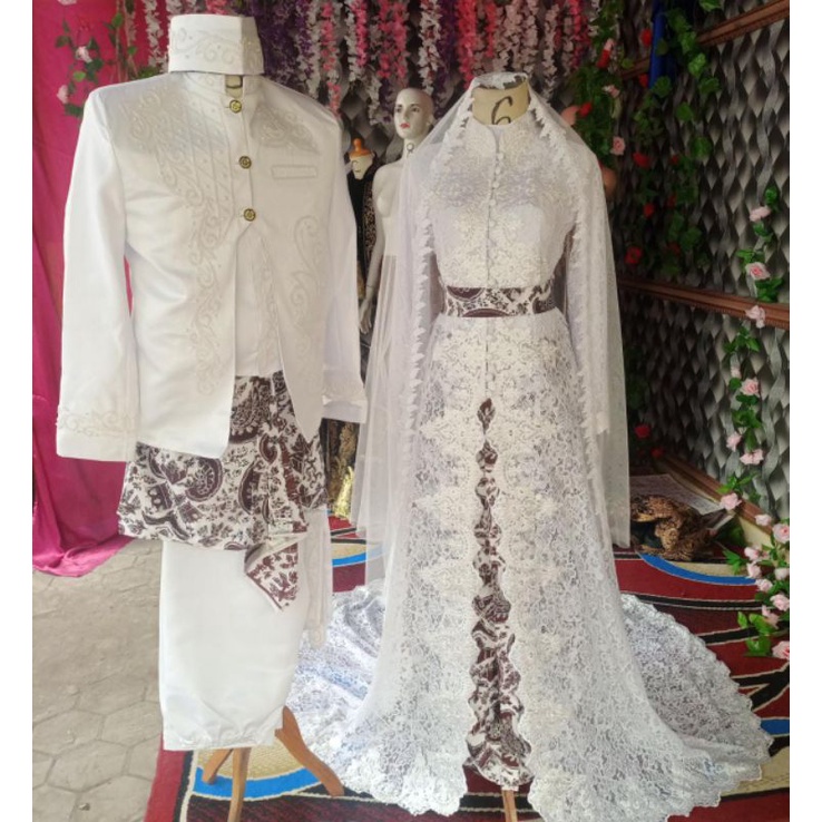 kebaya pengantin kebaya akad nikah baju akad nikah baju kebaya nikah ...