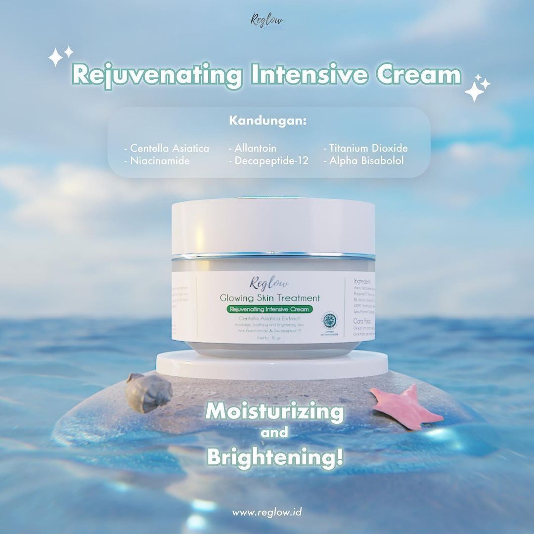 Reglow Glow Skin Treatment Rejuvenating Intensive Cream/Cream Pencerah