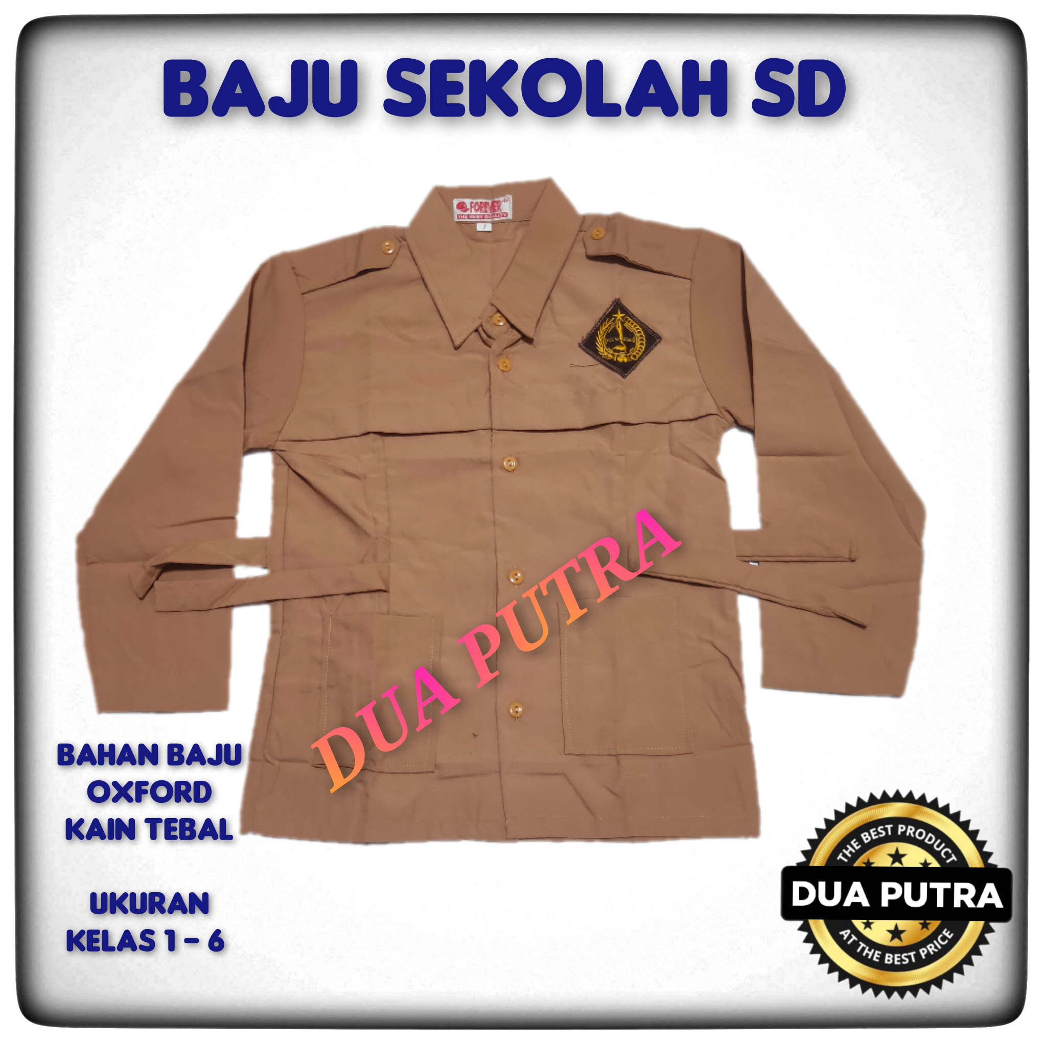 Baju Pramuka Sd Lengan Panjang Perempuan Kelas 1 6 Sd Lazada Indonesia