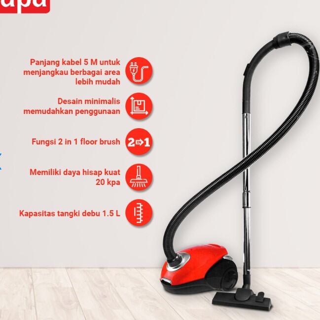 Vacum Cleaner Apa 700 Watt Daya Hisap Kuat Lazada Indonesia vacum-cleaner-apa-700-watt-daya-hisap-kuat-lazada-indonesia