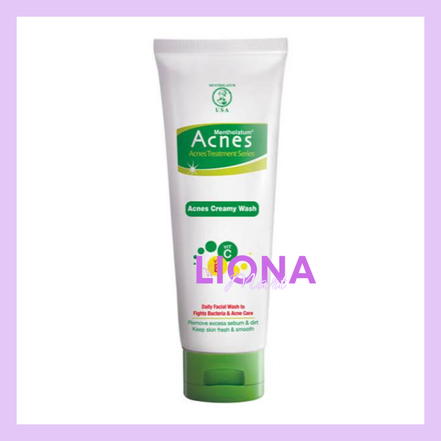 ACNES Treatment Series Creamy Wash 100gr / Sabun Pencuci Wajah Untuk ...