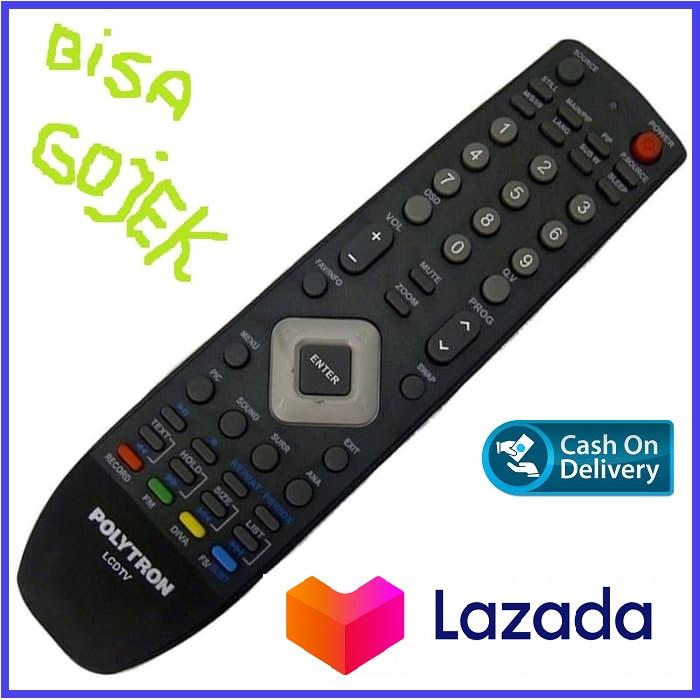 Polytron Remot LCD LED TV - Original Hitam