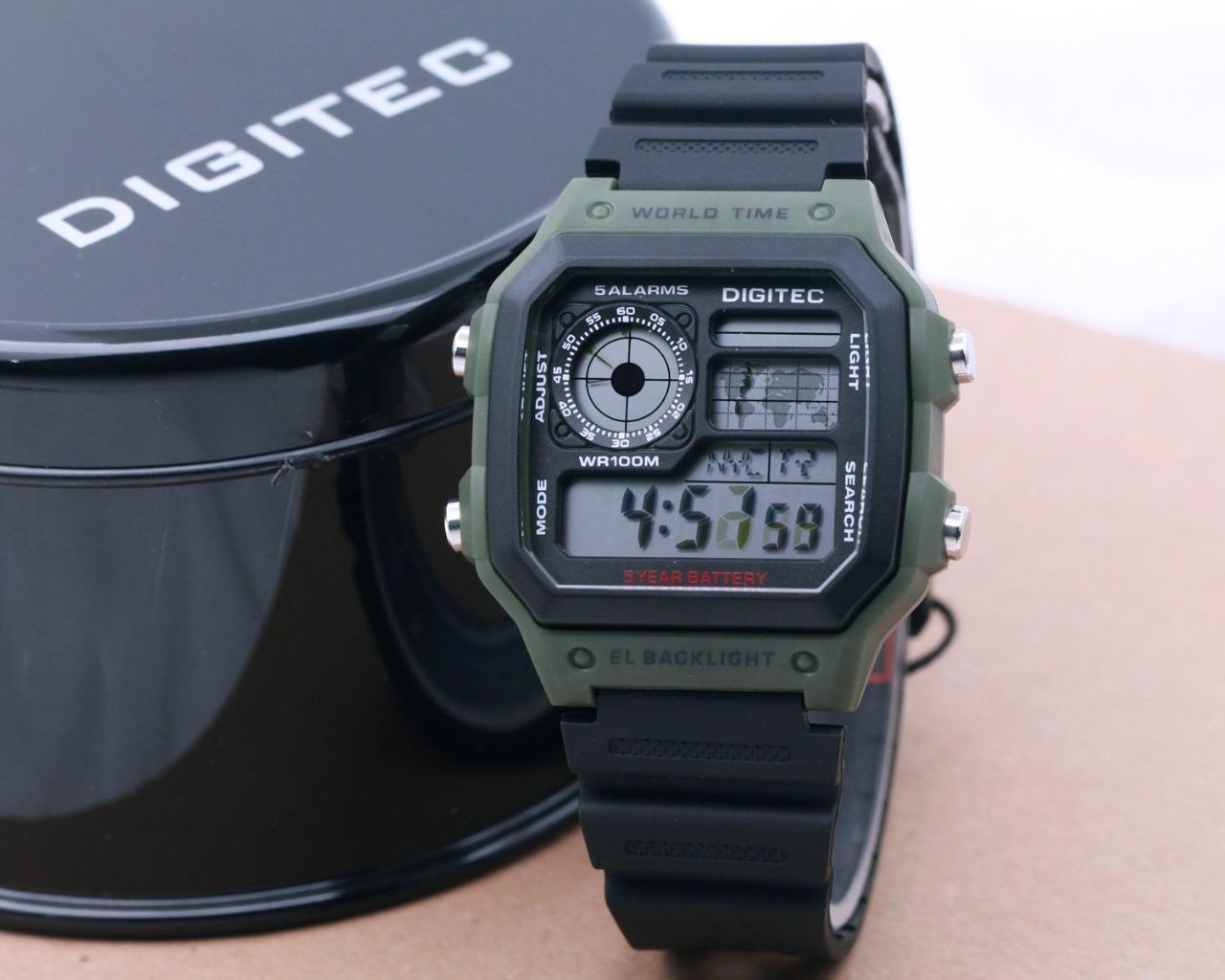 Everest toys JAM TANGAN PRIA DIGITEC 3080