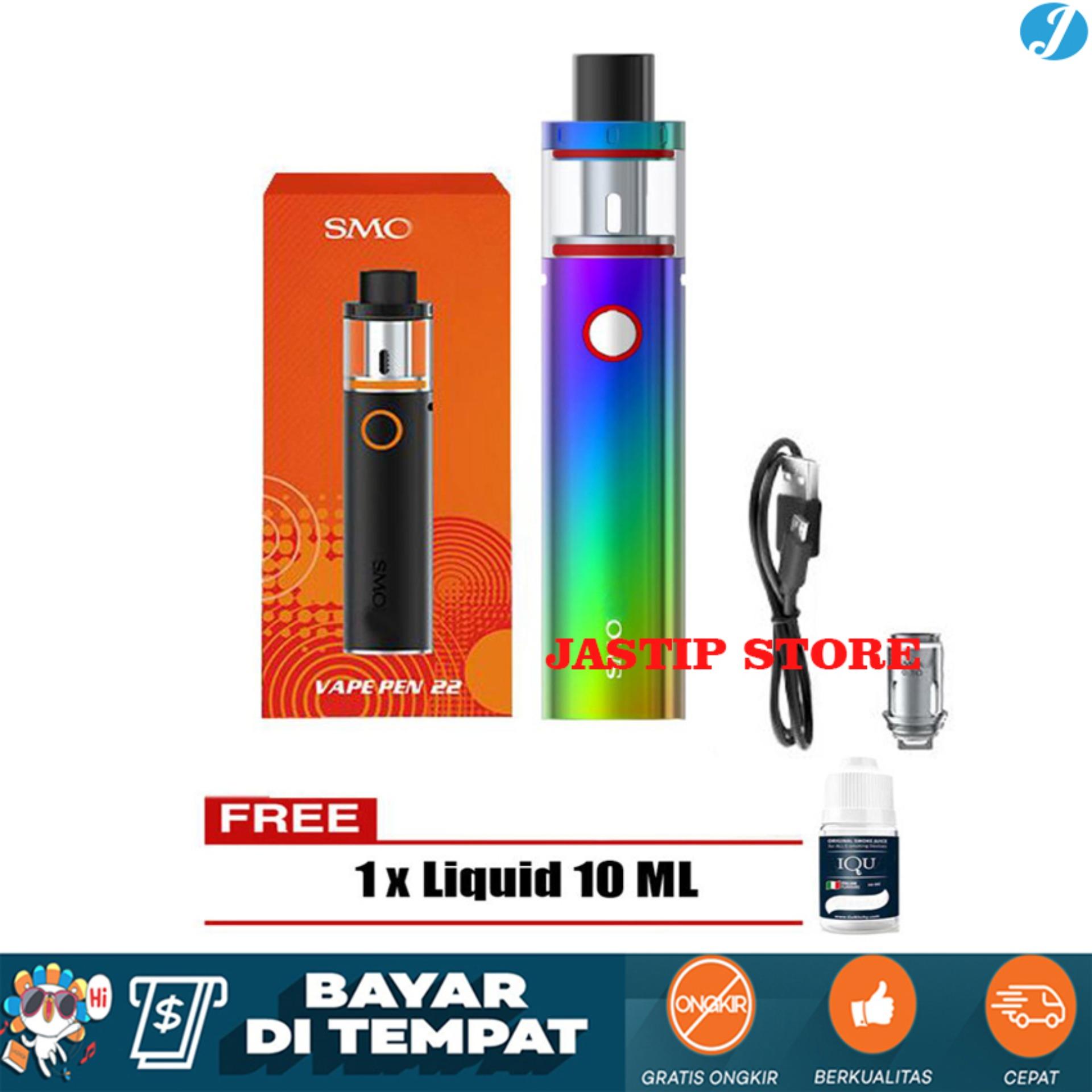 Paket Siap Ngebul Vape Murah SMOKE Pen 22 Kit Rokok Elektrik Vape + Free Liquid Paket Siap Ngebul Vape Murah SMOKE Pen 22 Kit Rokok Elektrik Vape + Free Liquid