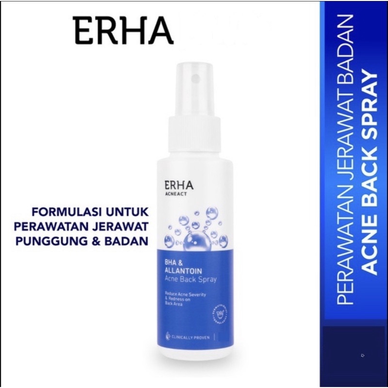 ERHA AcneAct Acne Back Spray (obat jerawat punggung) Lazada Indonesia
