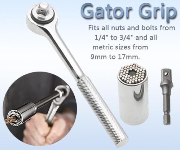 RoyalShop - Gator Grip Universal Socket Wrench Kunci Shock Serbaguna