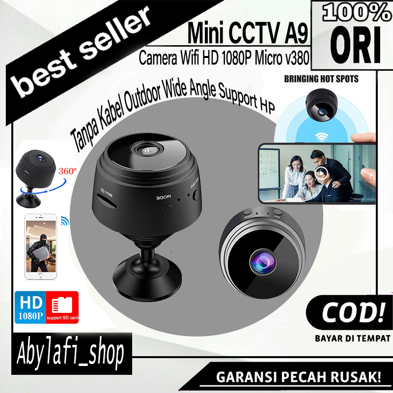 miniature 1080p wifi ip camera