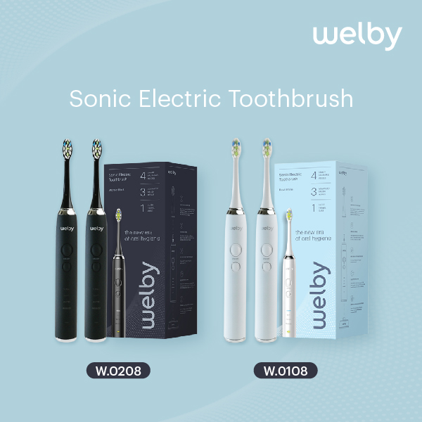 Welby Sonic Electric Toothbrush Family Pack Lazada Indonesia