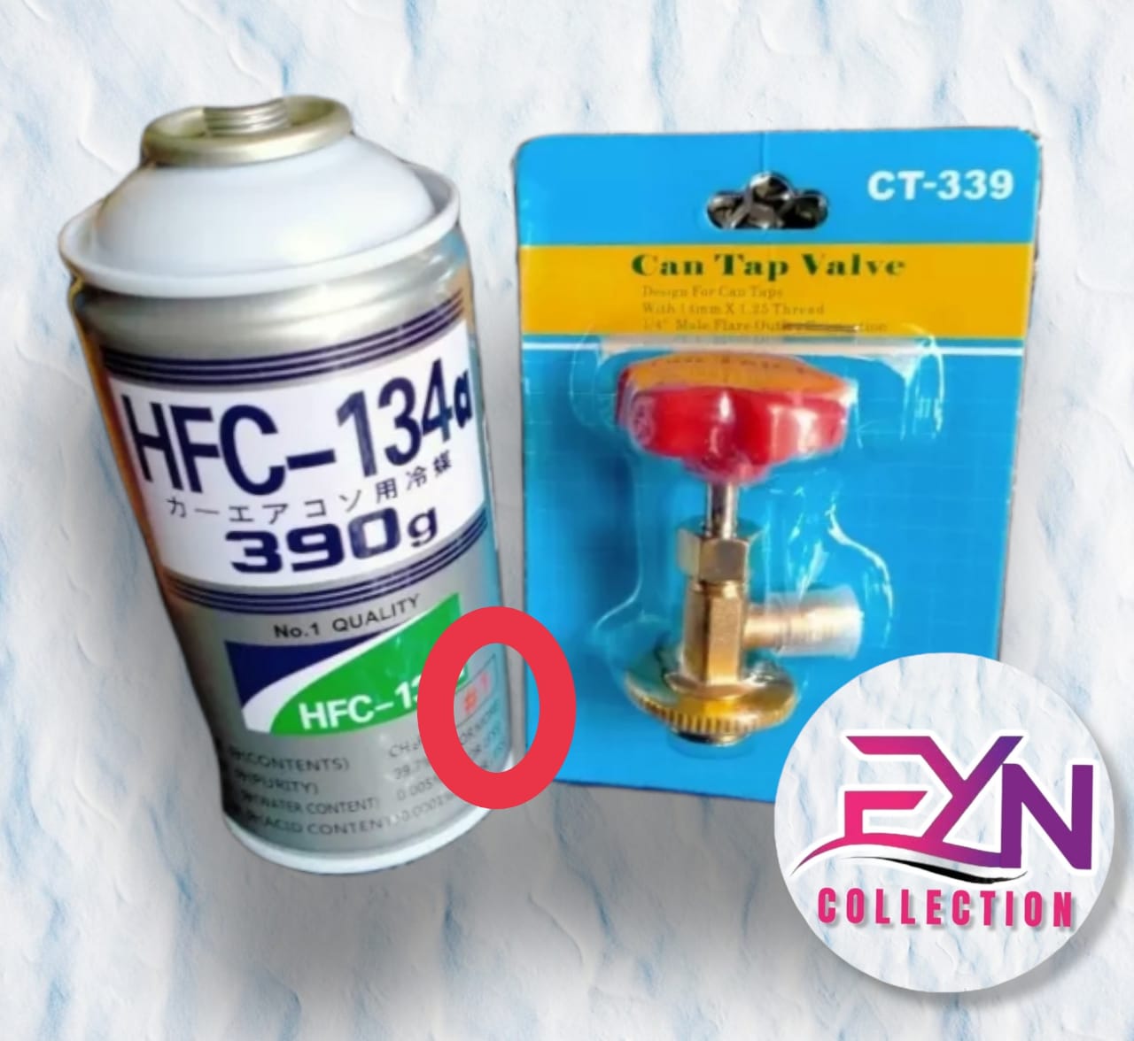 Freon Klea HFC 134a / Paket isi freon R134A kulkas dan ac mobil / Can