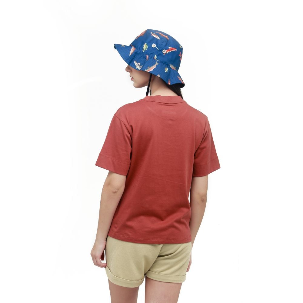 KAVU BFE KEEP FISHN HAT BLUE | Lazada 