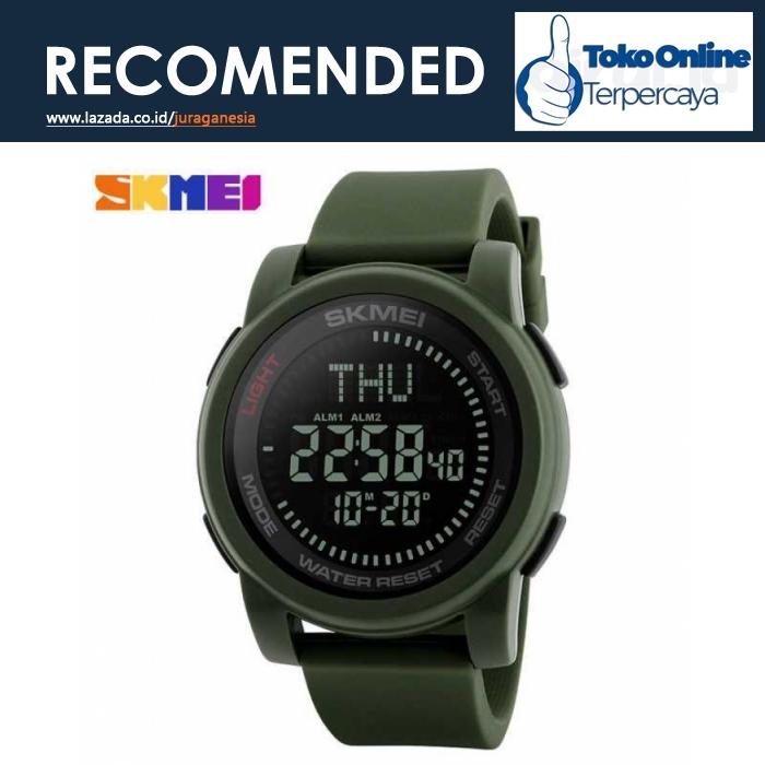 SKMEI Jam Tangan Kompas Digital Pria - 1289 - Warna Hitam (jam tangan murah, grosir, jam tangan anak, jam tangan pria, jam tangan wanita, jam tangan sport, casual, formal, semua ada di juraganesia)