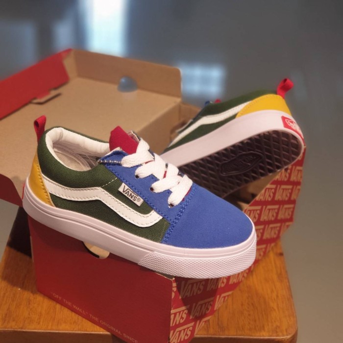 multicolor vans shoes