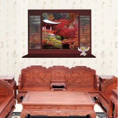 Est Dapur Dinding Kertas Best Quality Product Deals Palsu Jendela Musim Semi Adegan Hill Dekorasi Dinding Pvc Stiker Rumah Kertas Vinil Ruang Keluarga R Tidur Dapur Gambar Seni Diy