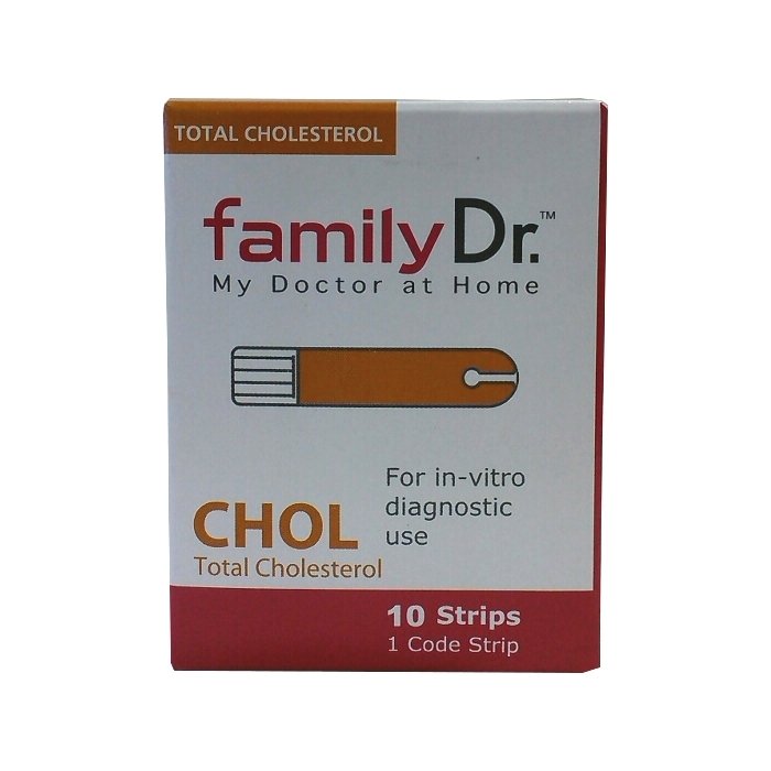 Family Dr - Strip Tes Kolesterol isi 10