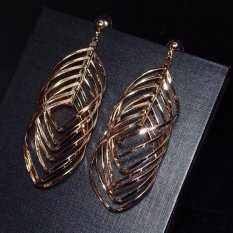 Fashion Warna Emas Logam Anting Pesta untuk Anak Perempuan
