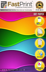 Fast Print Kertas Printer Art Paper Ukuran F4 100 Gram