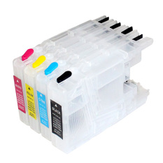Fast Print Cartridge MCISS Refillable Brother DCP J525W, J725DW, J925DW, MFC J430W, J280W, J425W, J435W, J625DW, J5910CDW, J6910DW Model Pendek (Kosongan)