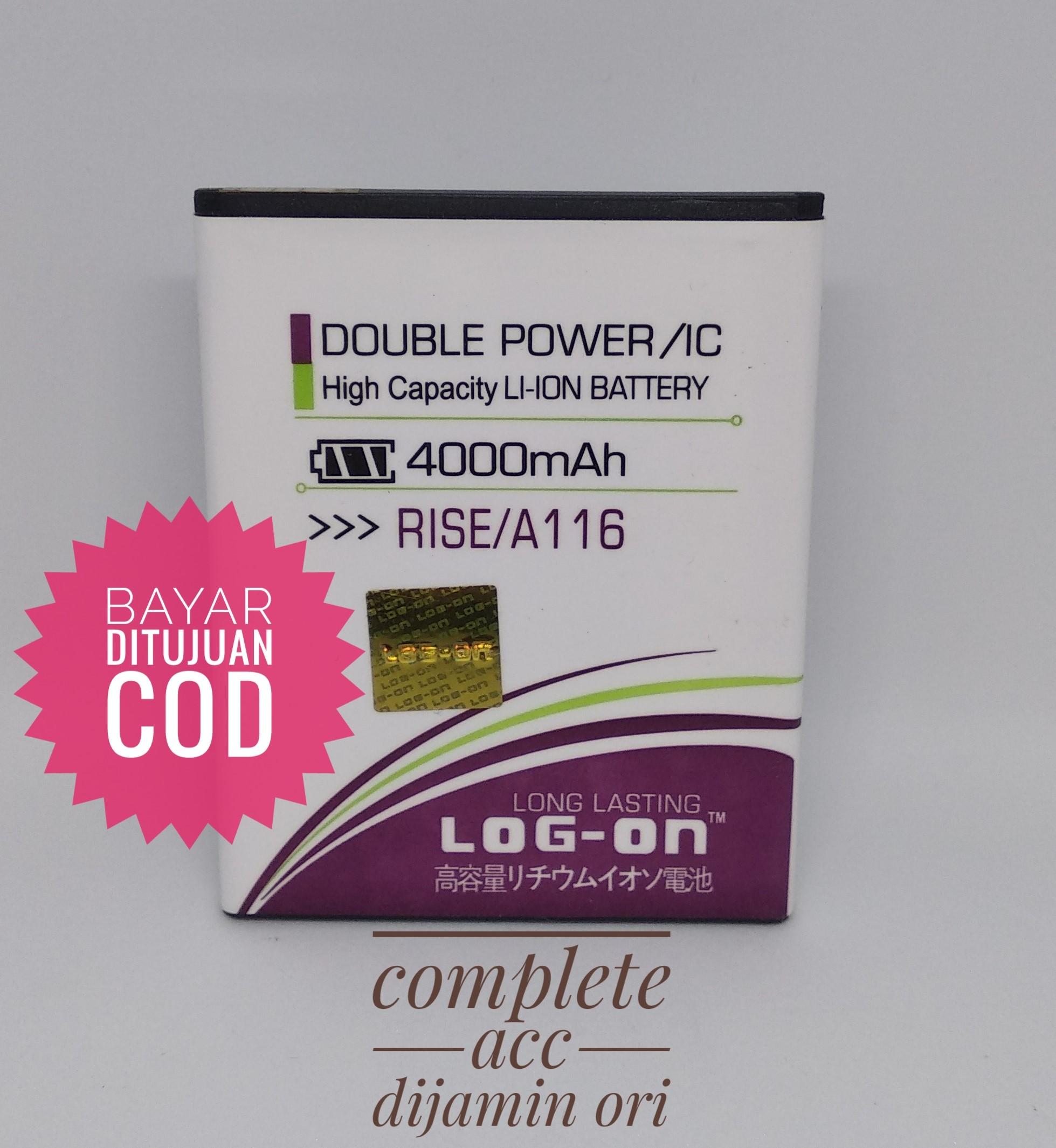 Battery Baterai Batre Coolpad A116/Rise Double Power Log on