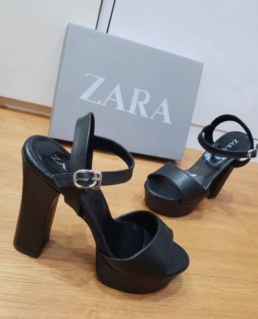 High Heels Zara Dove Chunky Heels 13 Cm 