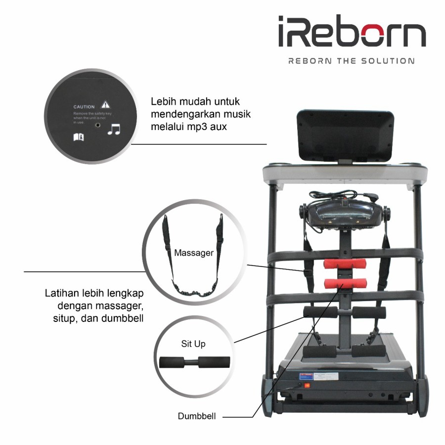 SPEEDS Treadmill Manual MultiFungsi Treadmill 7 in 1 0425 Lazada