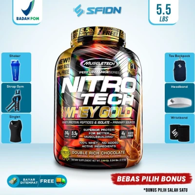 Muscletech Nitrotech Whey Gold 5,5lbs 5,5 lbs Muscle Tech Nitro Tech Whey Protein Isolate