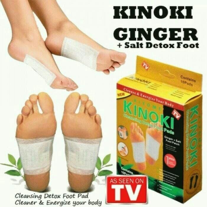 BISA BAYAR DI TEMPAT (COD) - Koyo Kinoki Detox Penyerap Racun Foot Pads Gold FLASH SALE HARI INI