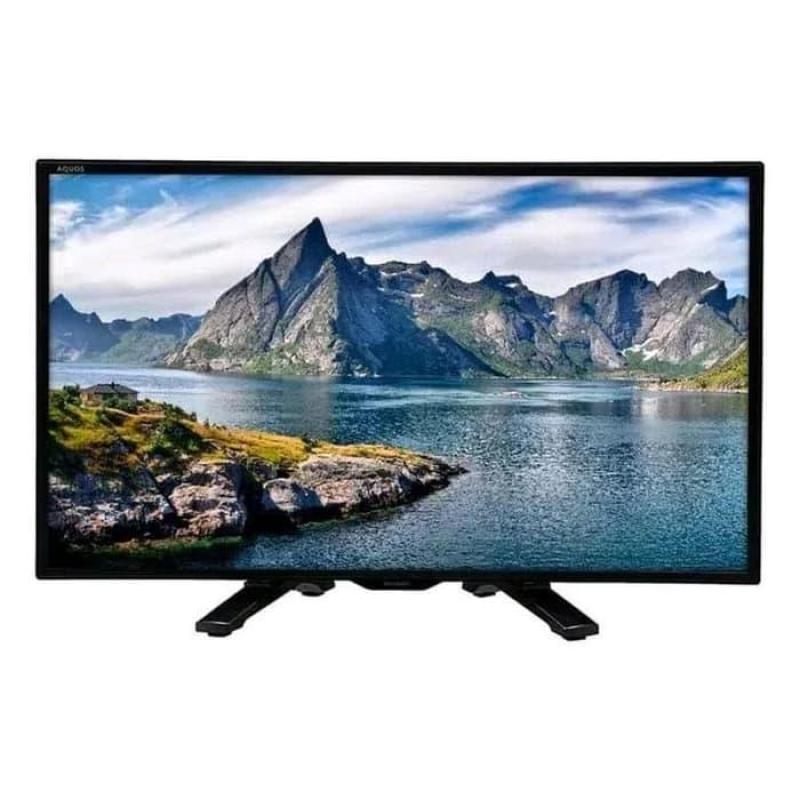 TELEVISI LC-24LE170I SHARP 24 INCH TV SUPORT USB MUSIC AND PICTURE TELEVISI HD WITH LED BACKLIGHT ANTENA BOOSTER GARANSI RESMI